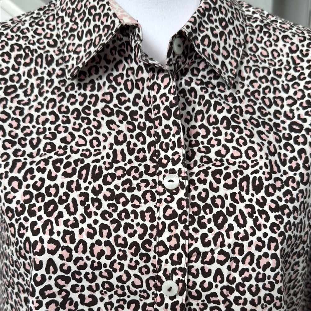 Foxcroft Luxe Leopard Long Sleeve Tunics - Picture 11 of 16